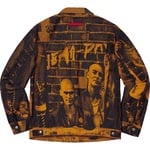 Supreme Supreme Jean Paul Gaultier Fuck Racism Trucker Jacket (SS19) - Gold