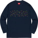 Supreme International L S Tee (SS19) - Navy