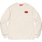 Supreme Chain Logo Crewneck (SS19) - Natural