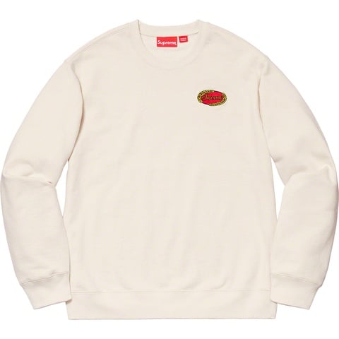 Supreme Chain Logo Crewneck - Natural