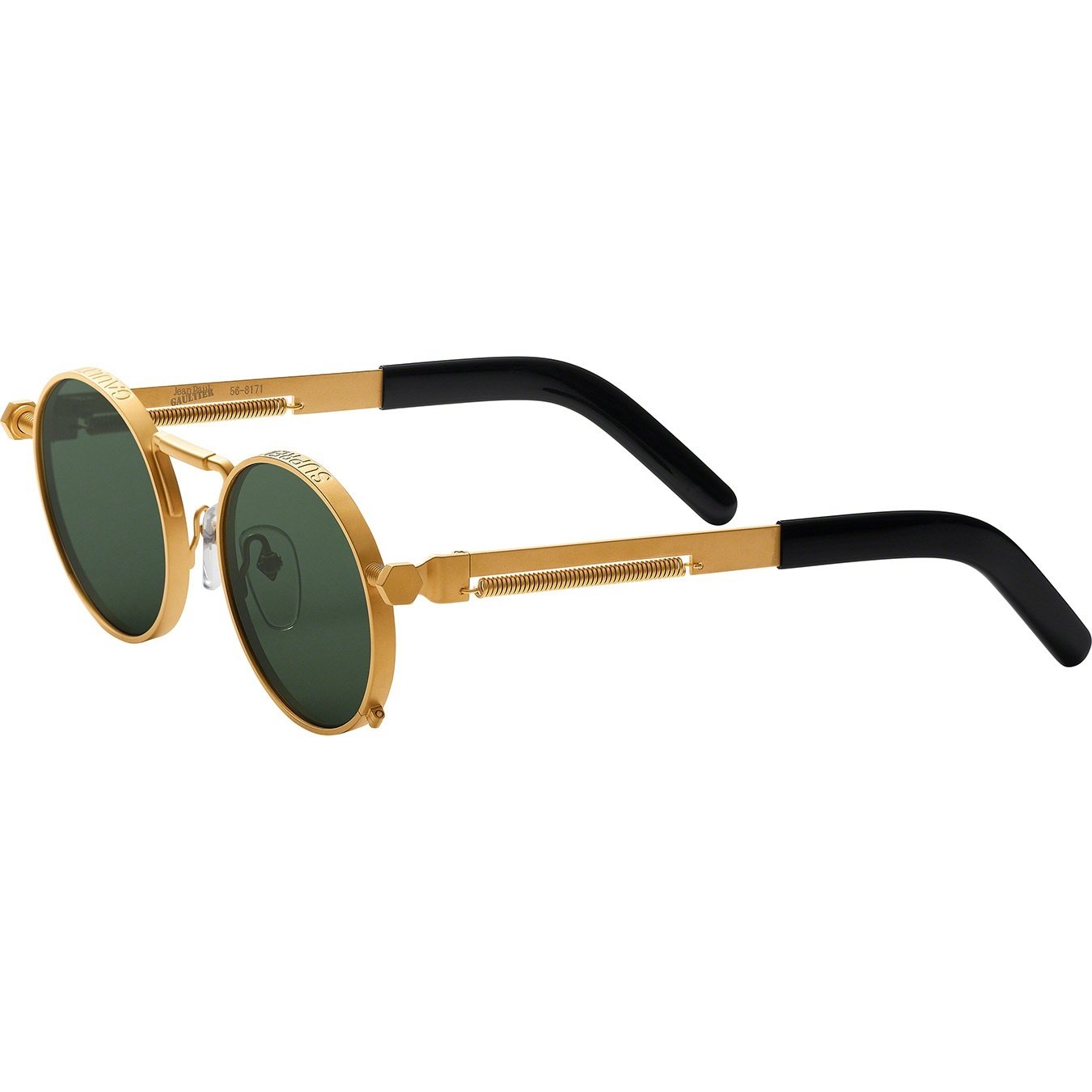 Supreme Supreme Jean Paul Gaultier Sunglasses (SS19) - Gold - $388