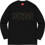 Supreme International L S Tee (SS19) - Black