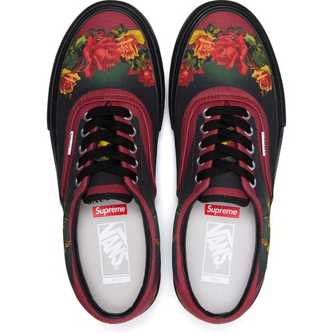 Supreme Supreme®/Vans® Jean Paul Gaultier® Floral Print Era Pro - Cardinal