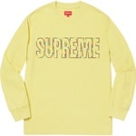 Supreme International L S Tee (SS19) - Pale Yellow