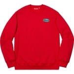 Supreme Chain Logo Crewneck (SS19) - Red