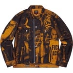 Supreme Supreme Jean Paul Gaultier Fuck Racism Trucker Jacket (SS19) - Gold
