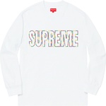 Supreme International L S Tee (SS19) - White
