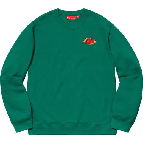 Supreme Chain Logo Crewneck - Green