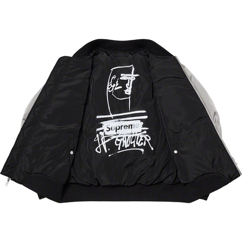 Supreme Supreme®/Jean Paul Gaultier® Reversible Backpack MA-1 - Silver