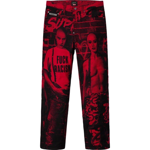 Supreme®/Jean Paul Gaultier® Fuck Racism Jean - Supreme
