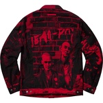 Supreme Supreme Jean Paul Gaultier Fuck Racism Trucker Jacket (SS19) - Red