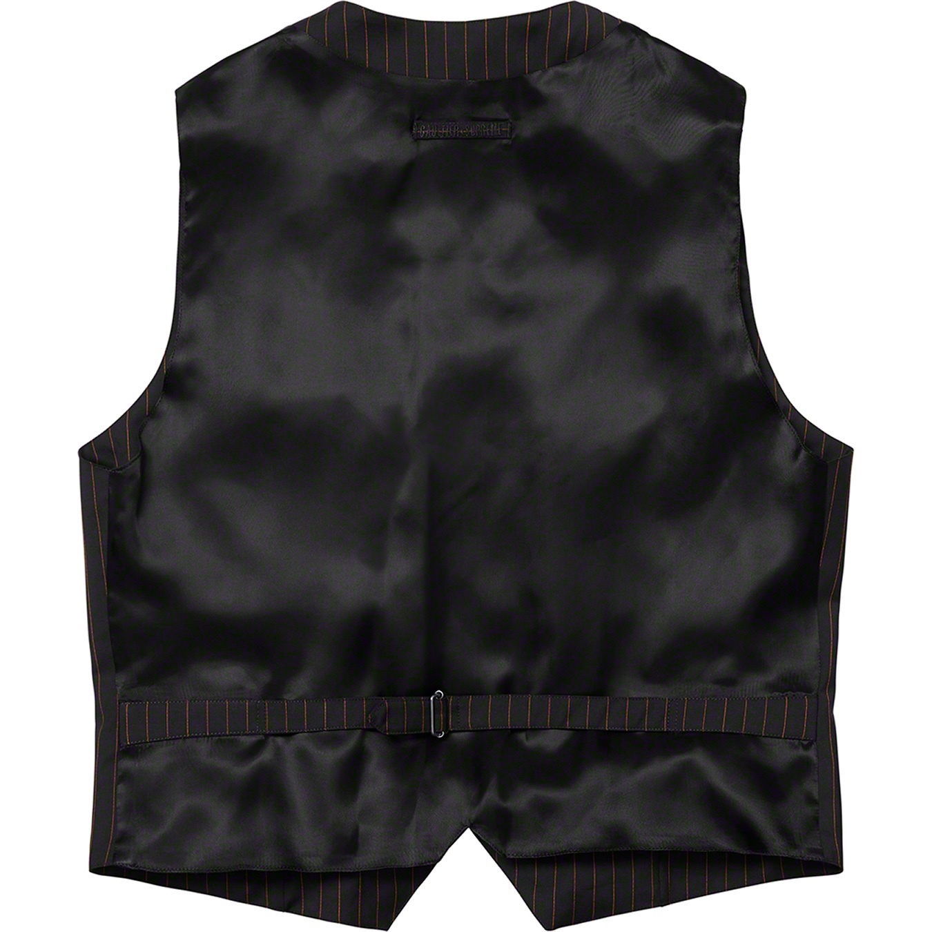 Supreme Supreme Jean Paul Gaultier Pinstripe Cargo Suit Vest (SS19) - Black - $388