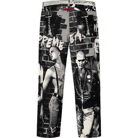 Supreme Supreme®/Jean Paul Gaultier® Fuck Racism Jean - White