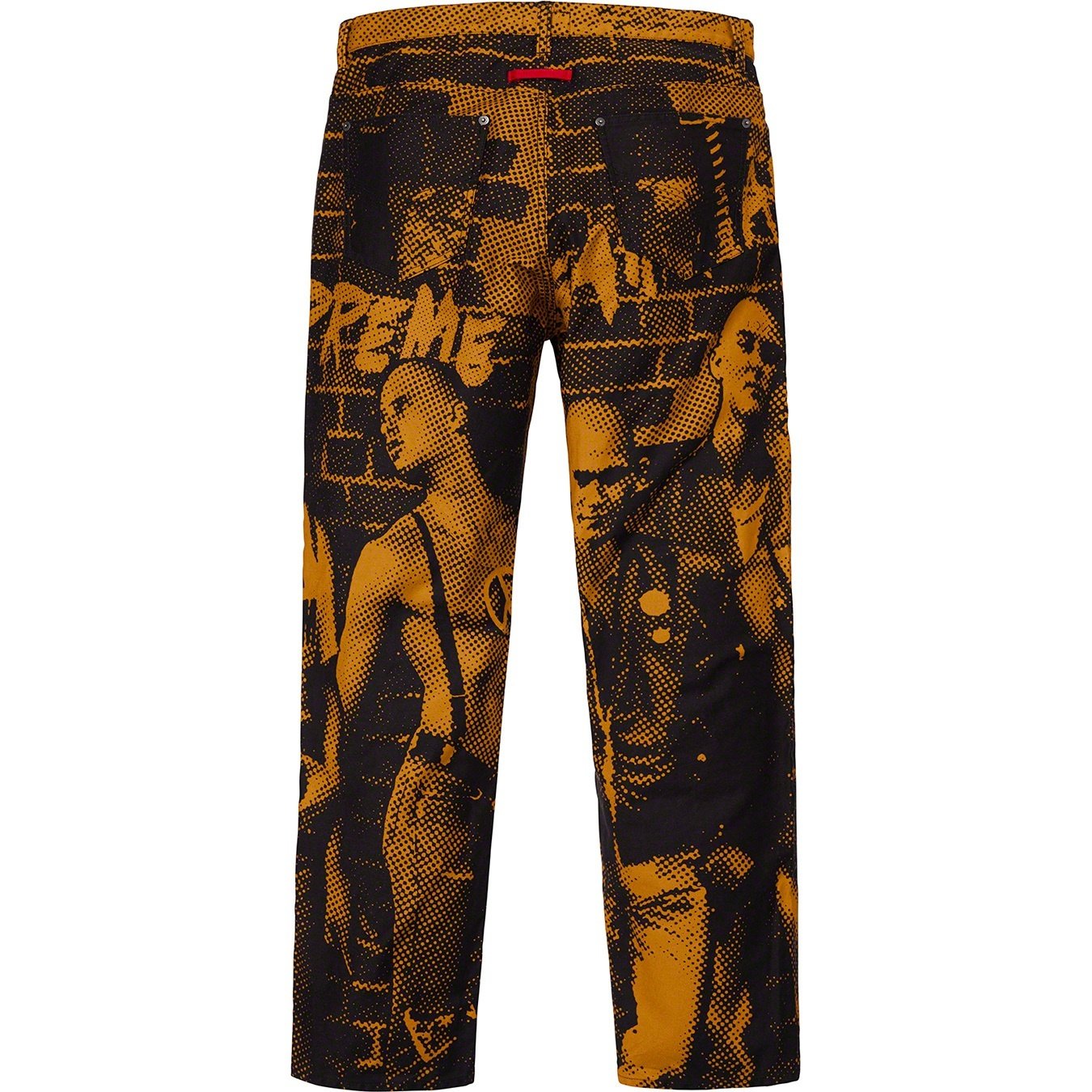 Supreme Supreme Jean Paul Gaultier Fuck Racism Jean (SS19) - Gold - $178