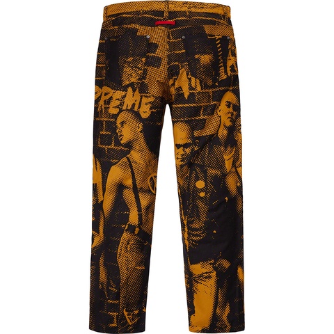 Supreme Supreme®/Jean Paul Gaultier® Fuck Racism Jean - Gold