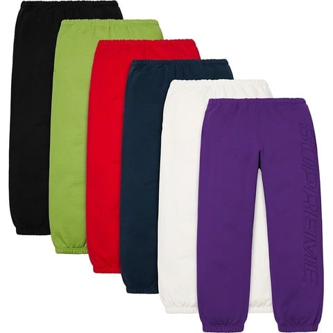 Supreme Set In Logo Sweatpant - $148.00