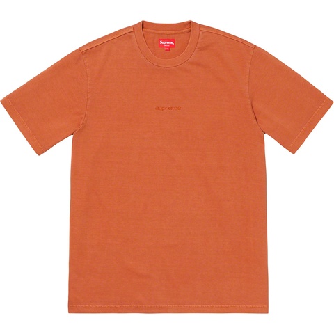 Supreme Overdyed Tee - Rust