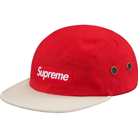 Supreme 2-Tone Camp Cap - Red