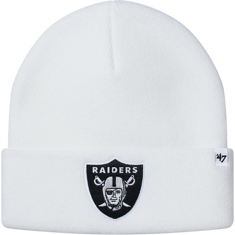 Supreme Supreme®/NFL/Raiders/'47 Beanie - White