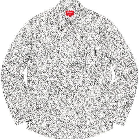 Supreme Vines Rayon Shirt - White