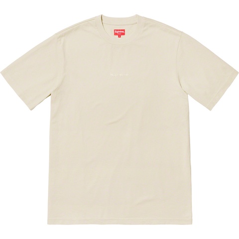 Supreme Overdyed Tee - Natural