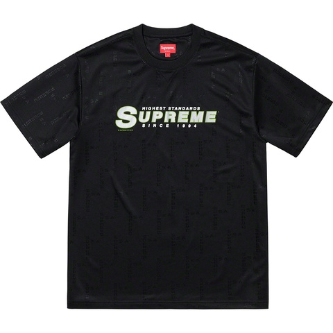 Supreme Highest Standards Athletic S/S Top - Black