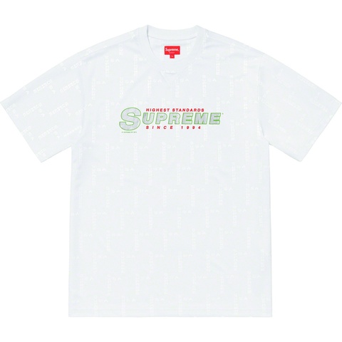Supreme Highest Standards Athletic S/S Top - White