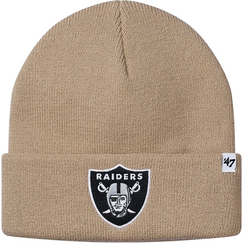 Supreme Supreme®/NFL/Raiders/'47 Beanie - Tan