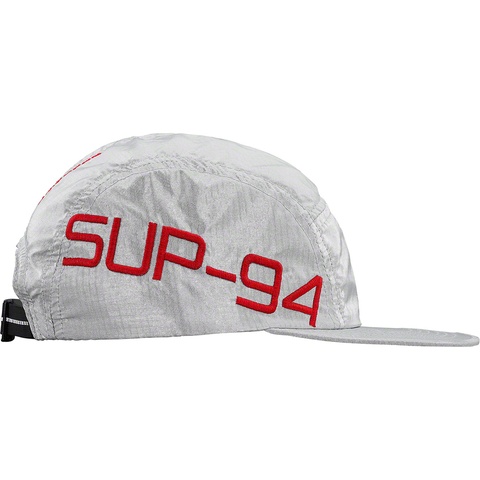 Supreme Side Logo Camp Cap - Silver