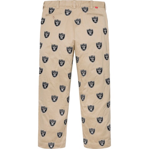 Supreme®/NFL/Raiders/'47 Embroidered Chino Pant - Supreme