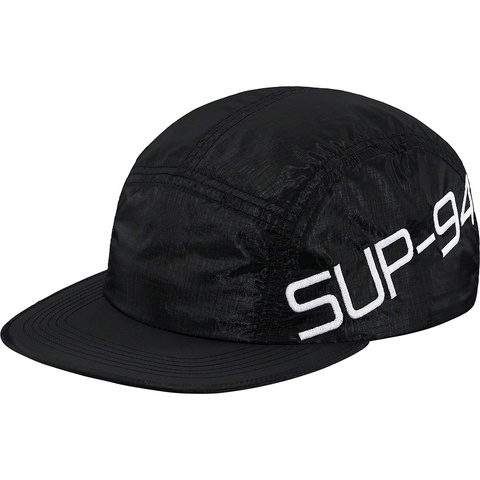 Supreme Side Logo Camp Cap - Black