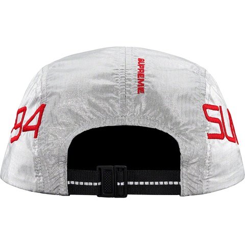 Supreme Side Logo Camp Cap - Silver