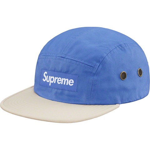 Supreme 2-Tone Camp Cap - Light Royal