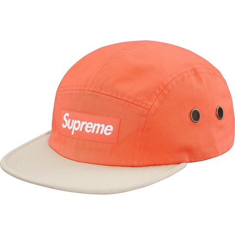 Supreme 2-Tone Camp Cap - Neon Orange