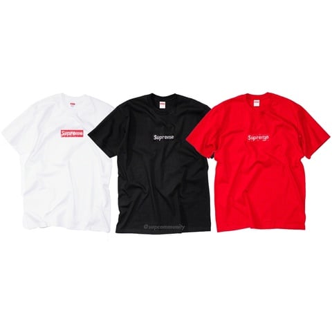 Supreme®/Swarovski® Box Logo Tee - Supreme