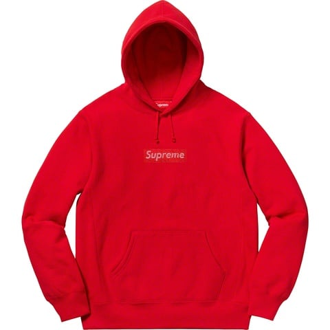 Supreme®/Swarovski® Box Logo Hooded Sweatshirt - Supreme