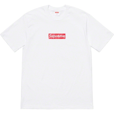 Supreme Supreme®/Swarovski® Box Logo Tee - White