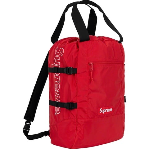 Supreme Tote Backpack - Red
