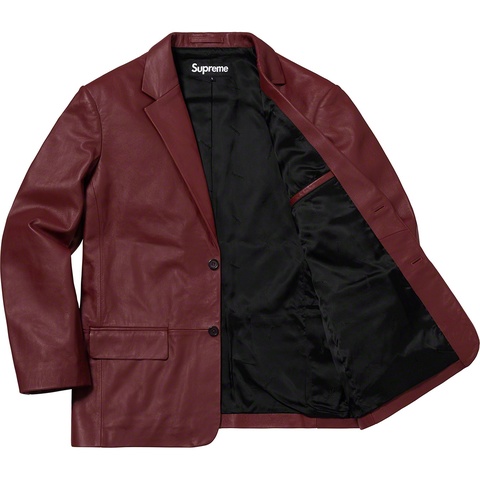 Leather Blazer - spring/summer 2019 - Supreme