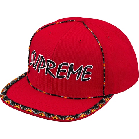 Supreme Beaded 6-Panel - Red