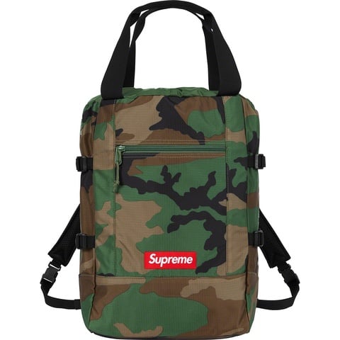 Supreme Tote Backpack - Woodland Camo