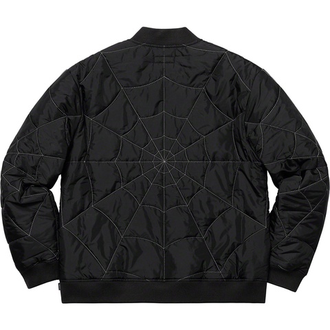 Spider Web Quilted Work Jacket - Supreme