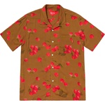 Supreme Cherry Rayon S S Shirt (SS19) - Brown