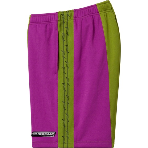 Supreme Barbed Wire Athletic Short - Purple