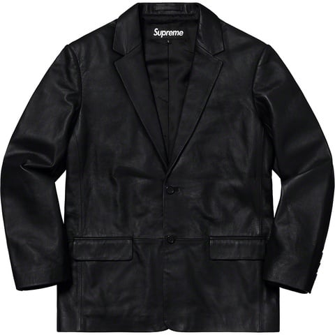 Leather Blazer - spring/summer 2019 - Supreme