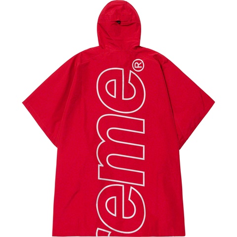 Supreme GORE-TEX Poncho - Red