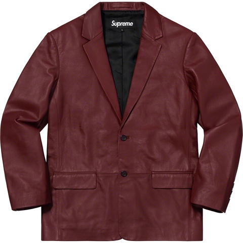 Leather Blazer - spring/summer 2019 - Supreme