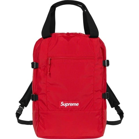 Supreme Tote Backpack - Red