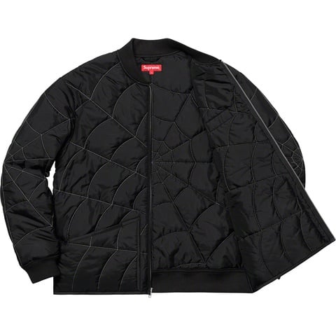 Spider Web Quilted Work Jacket - Supreme