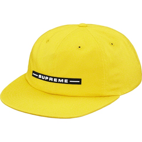 Supreme Raised Logo 6-Panel - Yellow
